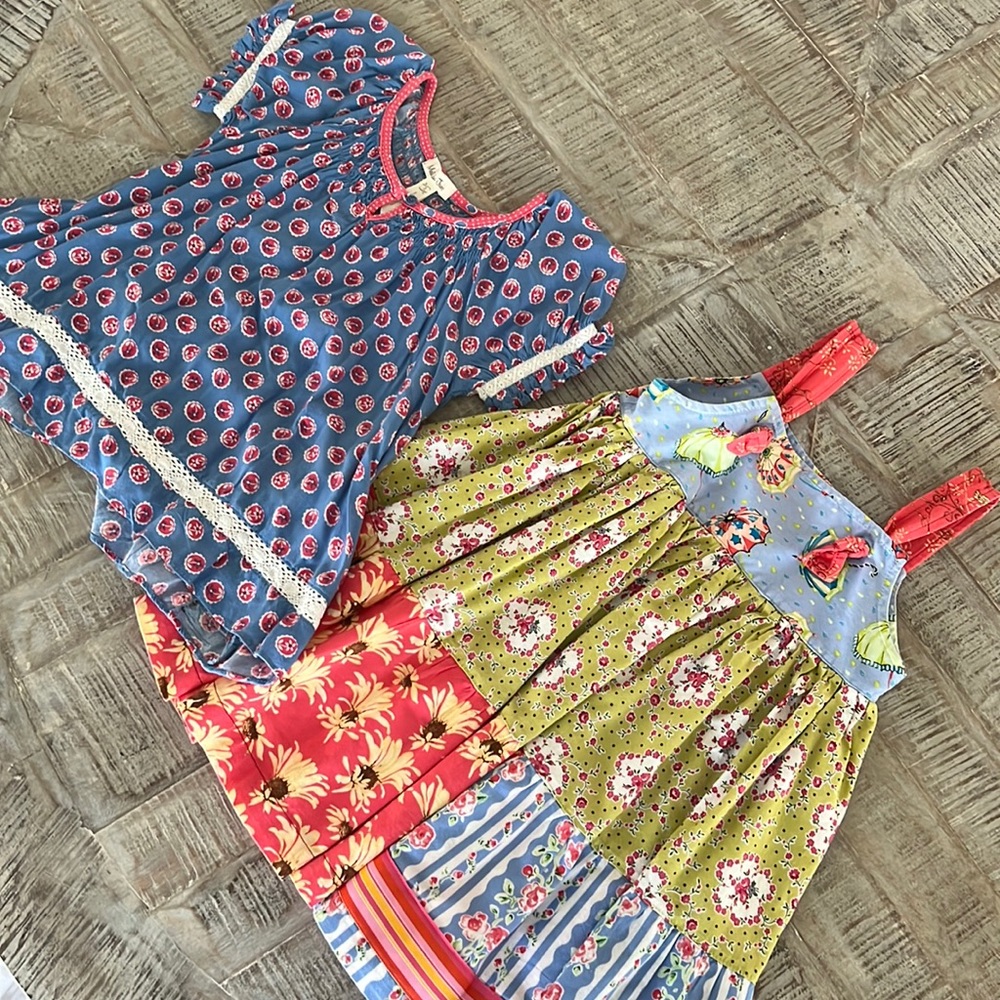 Matilda Jane Top and Dress. Size 2